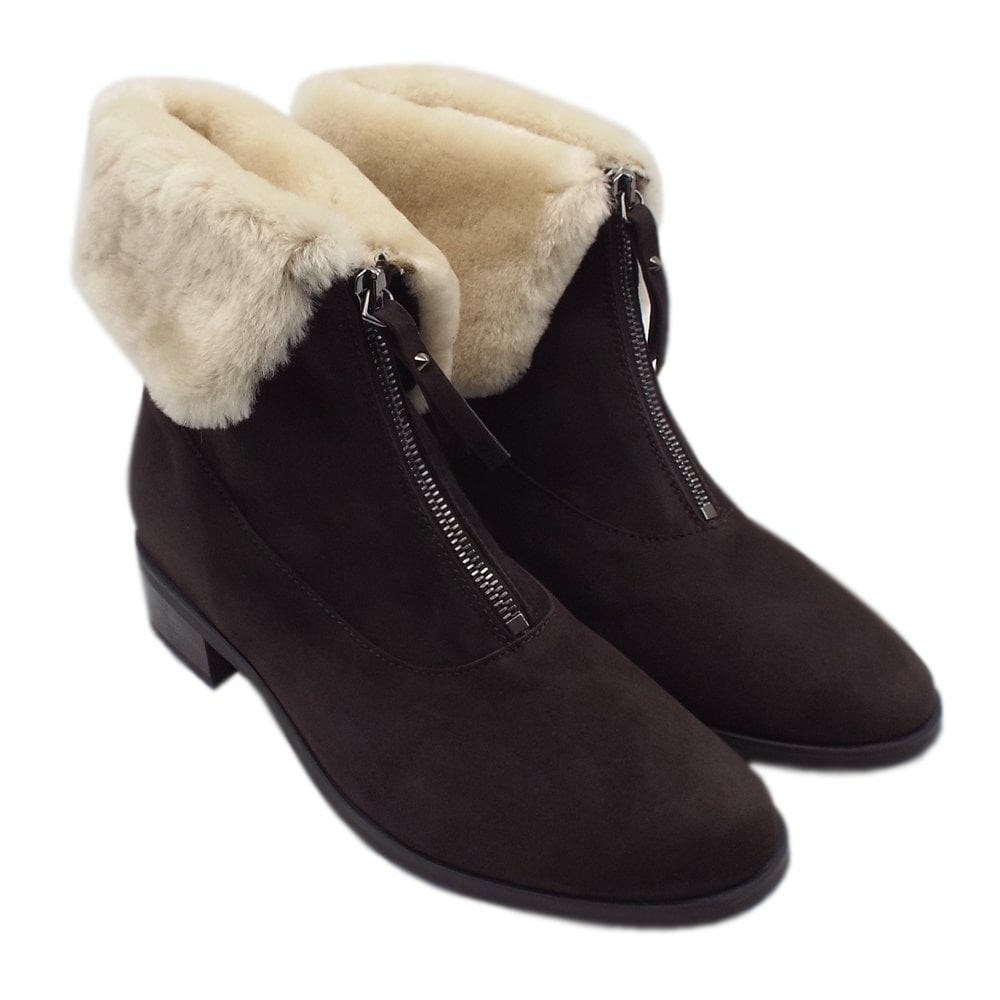 Peter Kaiser Hania 84 403 886 Pk Ankle Boot Vinterkängor Dam Mörkbruna | 06485QSJH