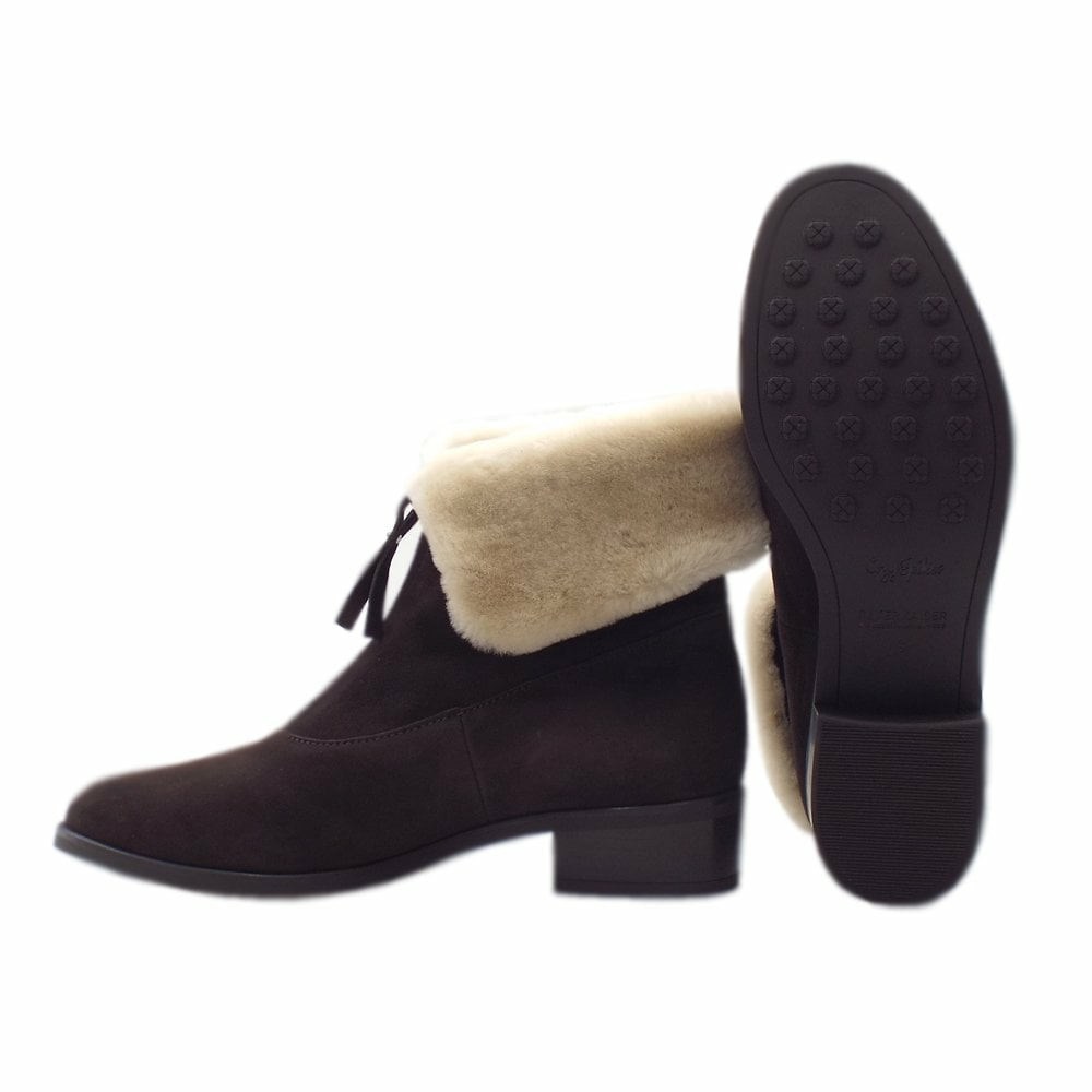 Peter Kaiser Hania 84 403 886 Pk Ankle Boot Vinterkängor Dam Mörkbruna | 06485QSJH