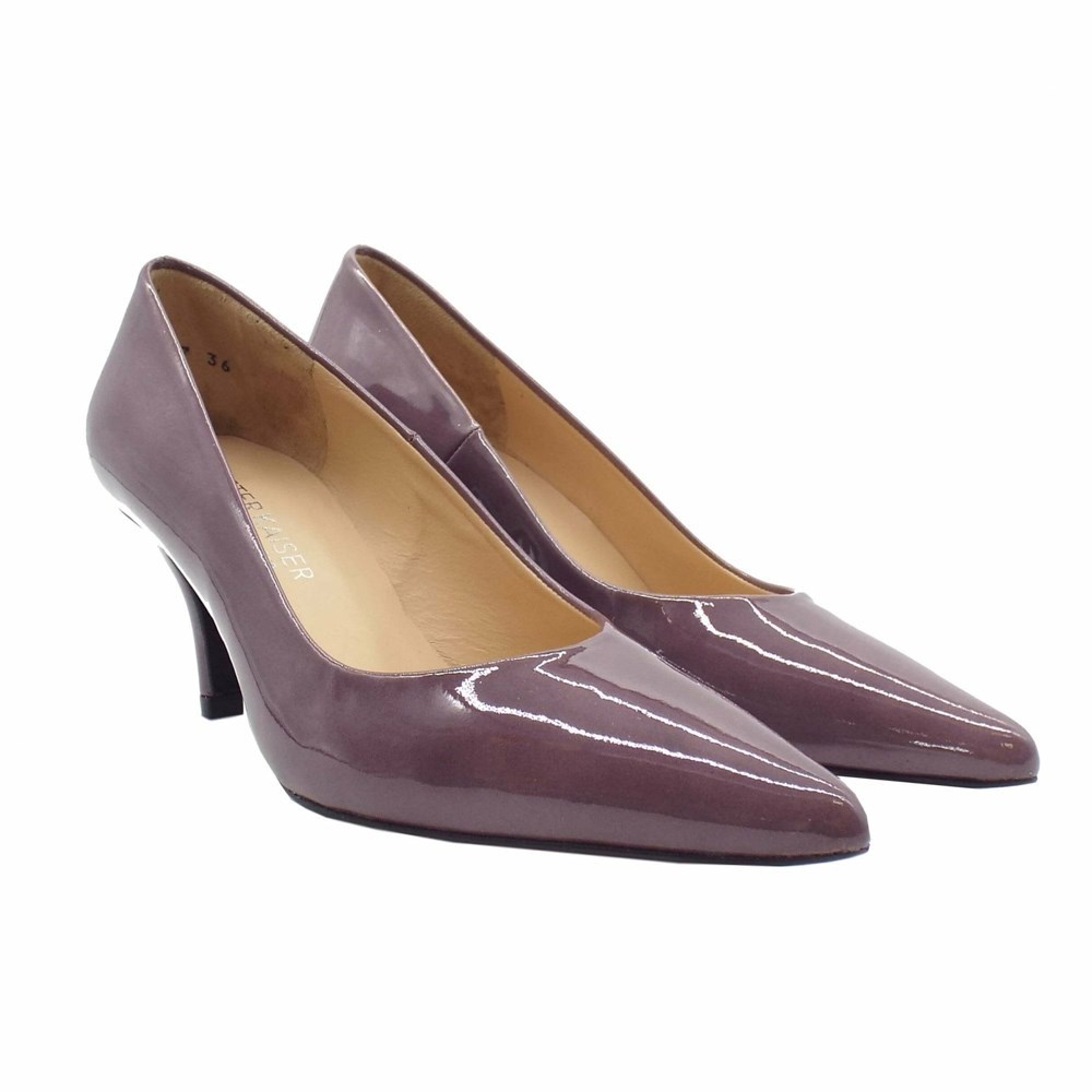 Peter Kaiser Janella Klassiska Mid Heel Court Shoe Pumps Dam Lila | 40823SRXP