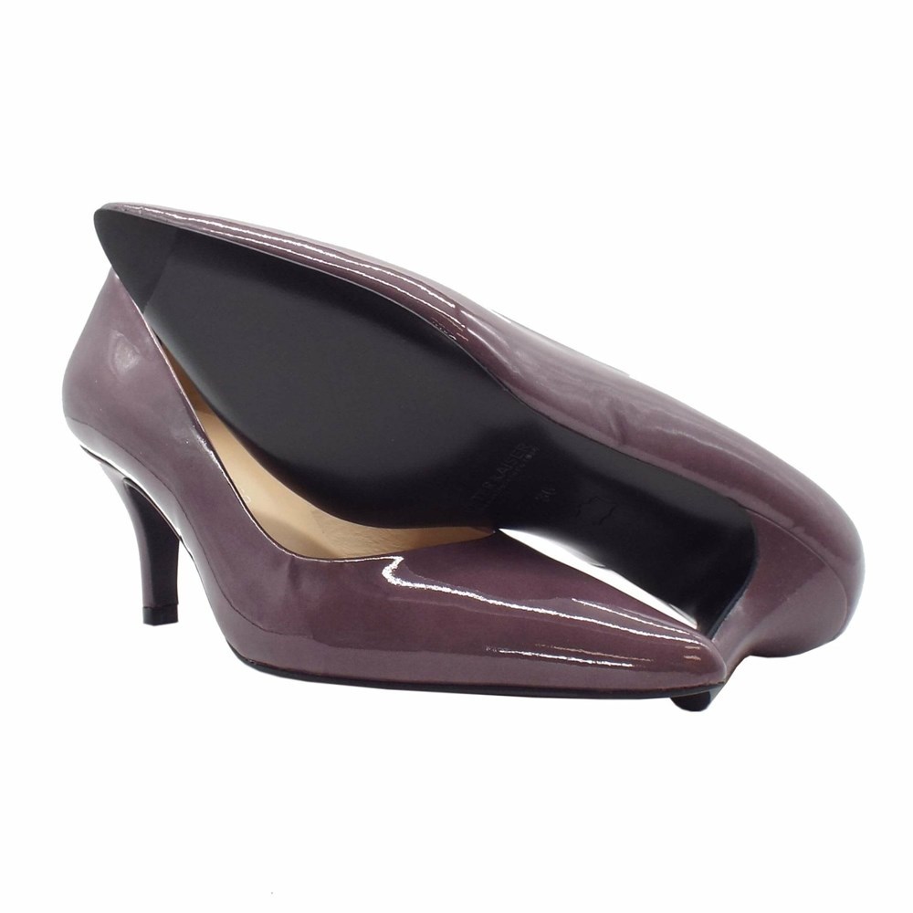 Peter Kaiser Janella Klassiska Mid Heel Court Shoe Pumps Dam Lila | 40823SRXP