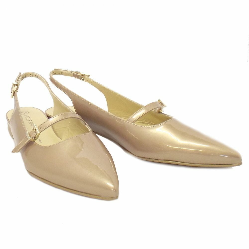 Peter Kaiser Lucanda Slingback Shoes Sandaler Dam Guld | 38976ZHUM