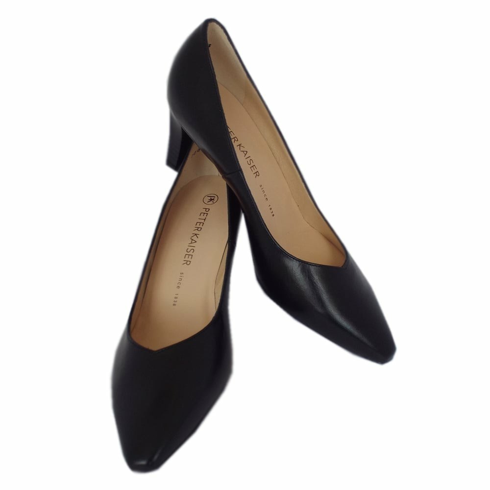 Peter Kaiser Mani Court Shos Pumps Dam Svarta | 65430ESVC