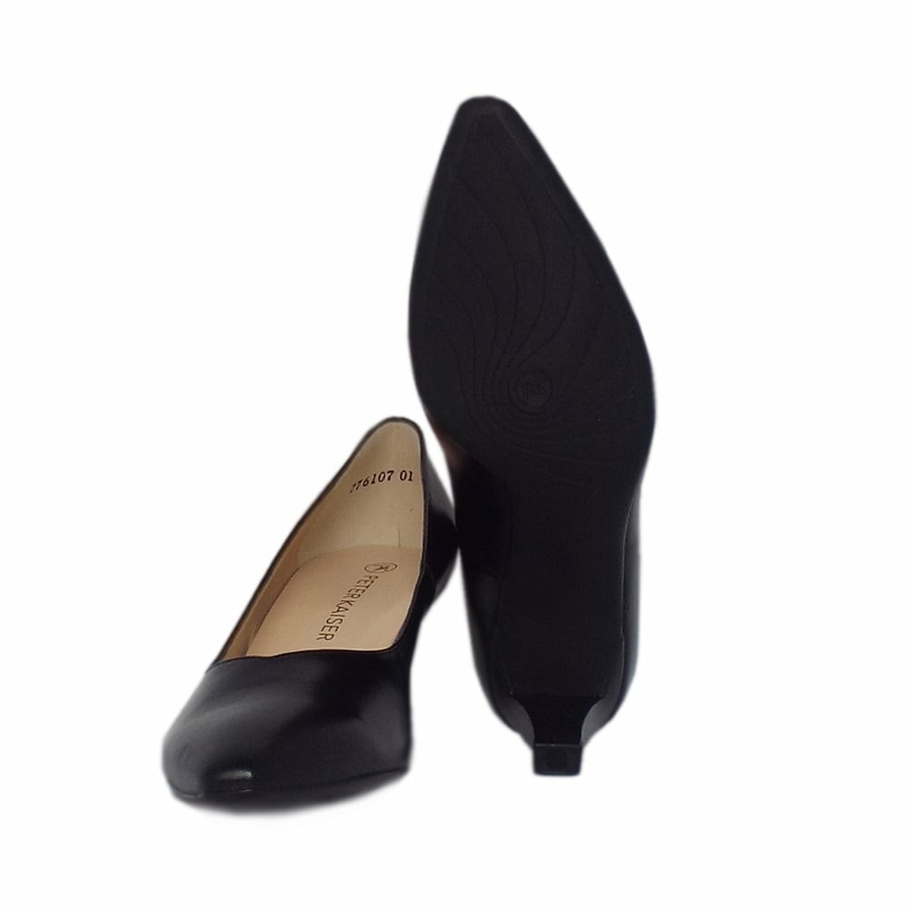 Peter Kaiser Mani Court Shos Pumps Dam Svarta | 65430ESVC