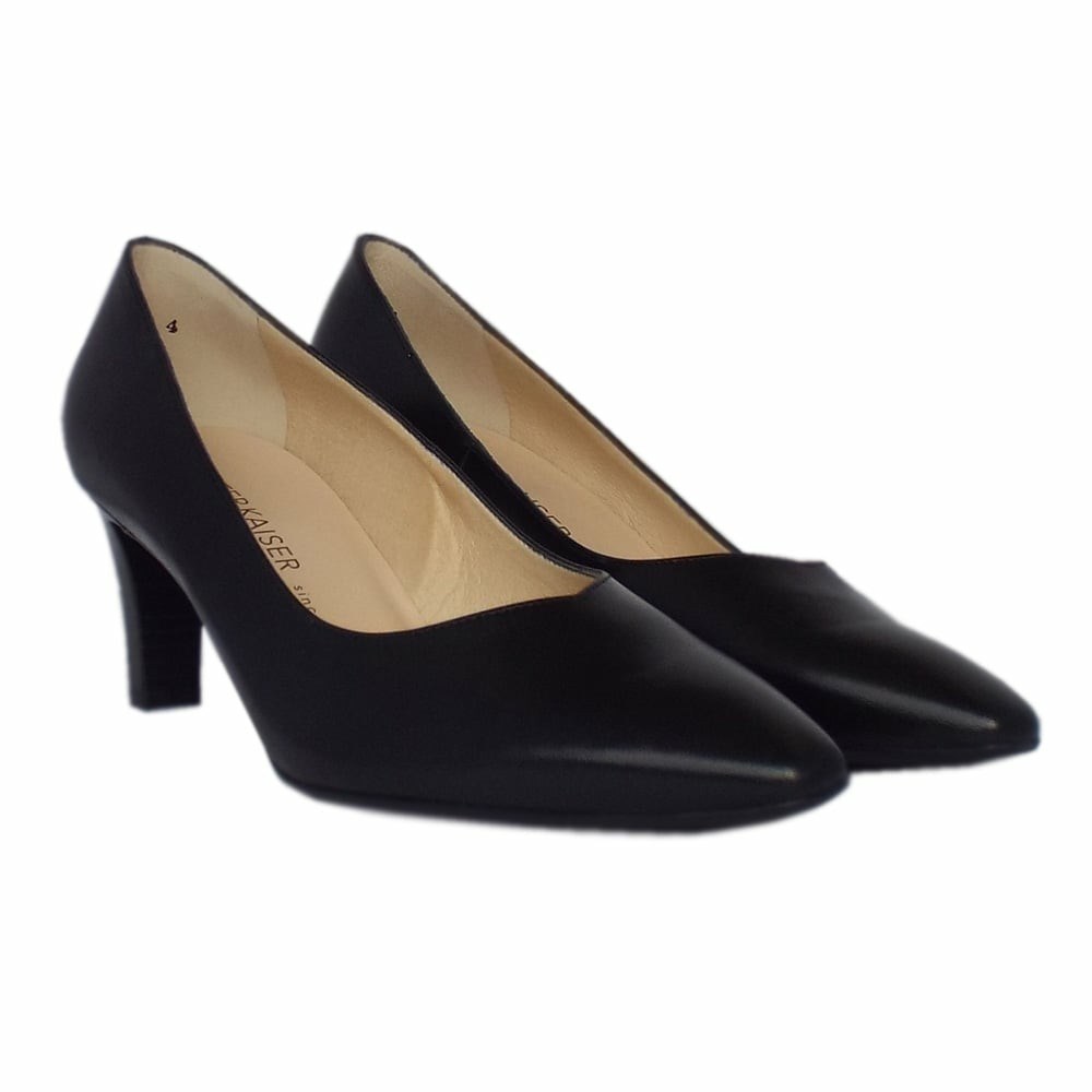 Peter Kaiser Mani Court Shos Pumps Dam Svarta | 65430ESVC