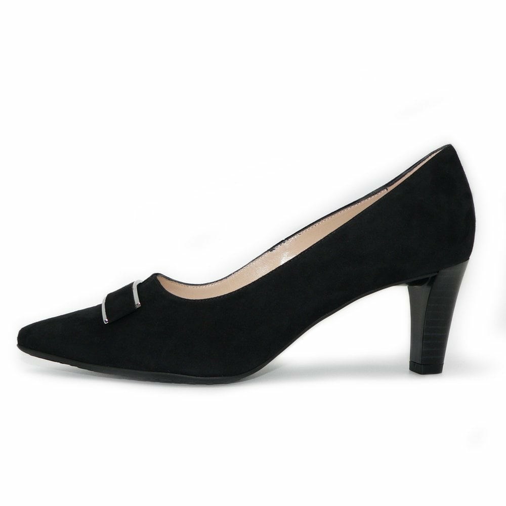 Peter Kaiser Mary Heel Court Shoe Pumps Dam Svarta | 91608DWQS