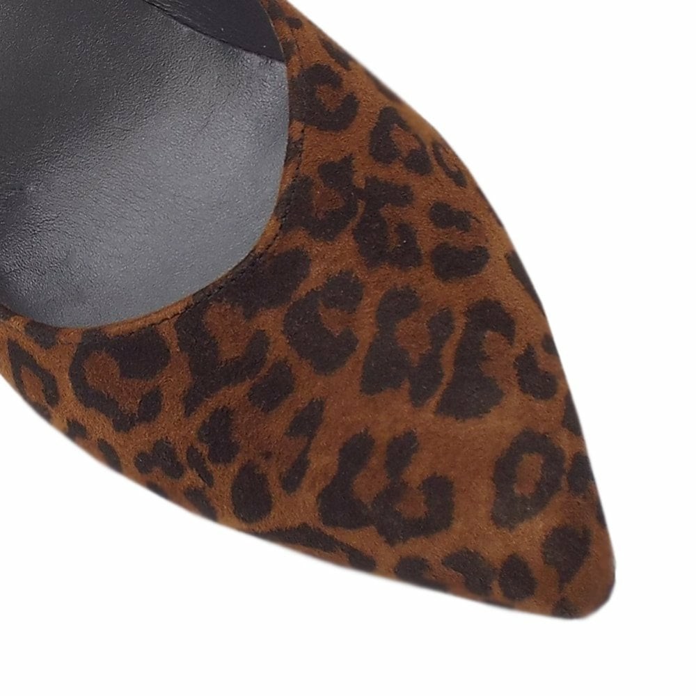 Peter Kaiser Naja 60mm Shoe Pumps Dam Leopard Svarta | 98673VFBO