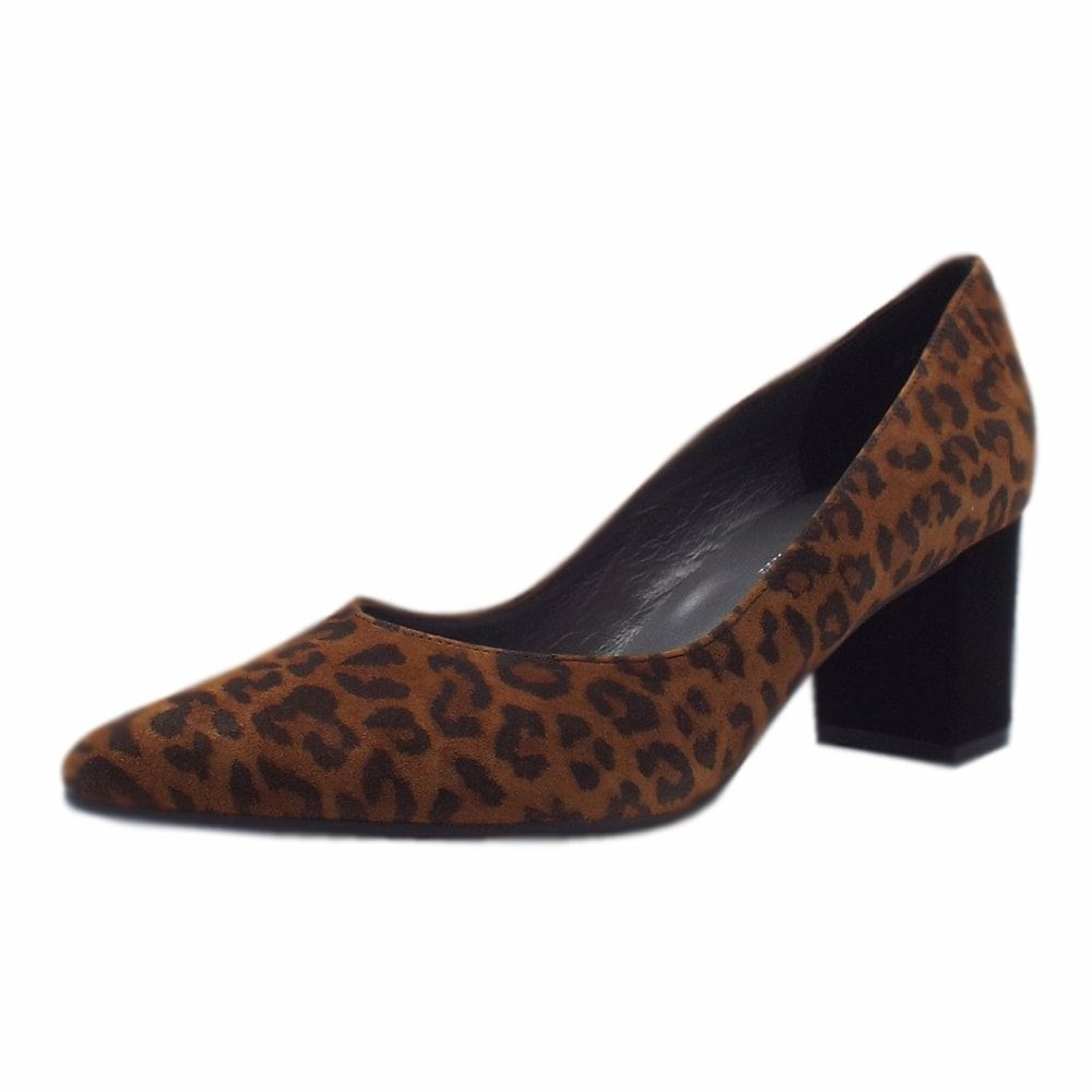 Peter Kaiser Naja 60mm Shoe Pumps Dam Leopard Svarta | 98673VFBO