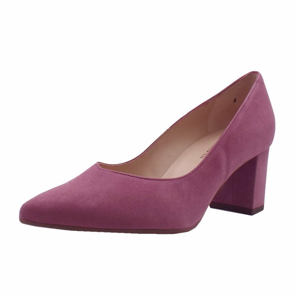 Peter Kaiser Naja P Kaiser 60mm Block Heel Shoe Pumps Dam Rosa | 13850FLGW