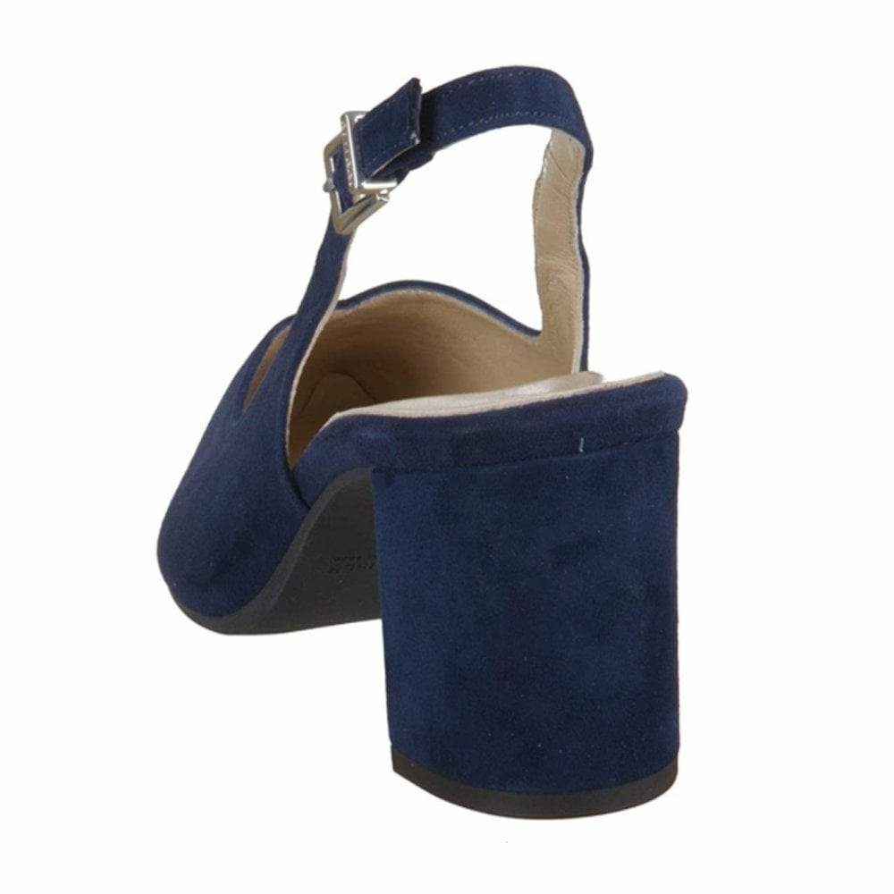 Peter Kaiser Nexy Slingback Back Pumps Dam Marinblå | 63981HFMK