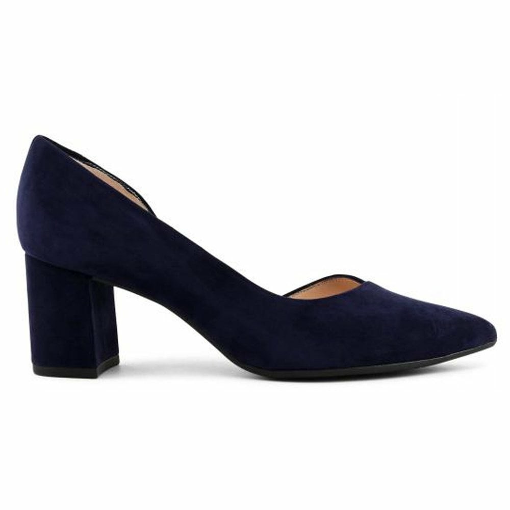 Peter Kaiser Niami Court Shoe Pumps Dam Marinblå | 09316TBIH