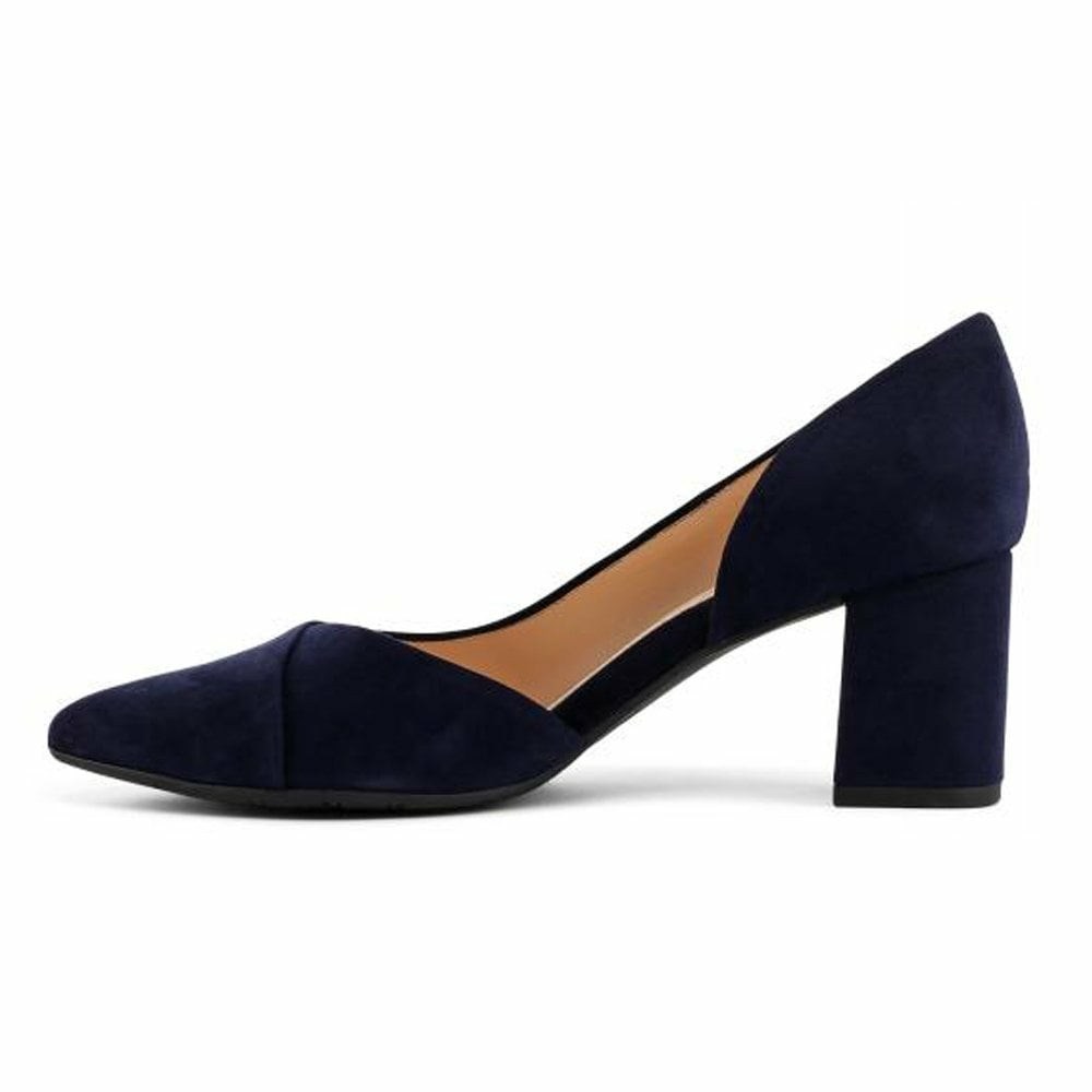 Peter Kaiser Niami Court Shoe Pumps Dam Marinblå | 09316TBIH