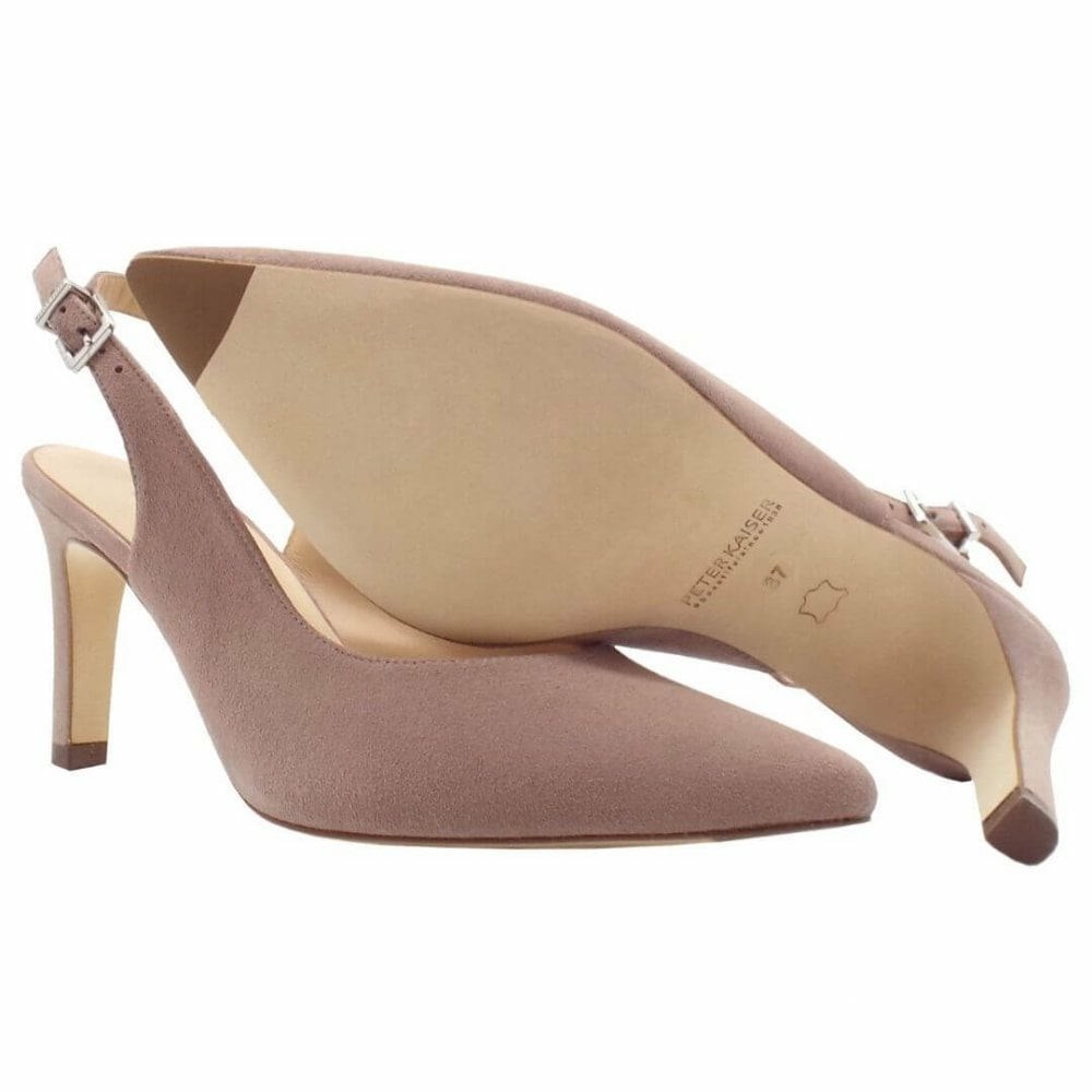 Peter Kaiser Thyra-pe Dressy Breda Fit Slingback Sandaler Dam Lila | 41596WGOV