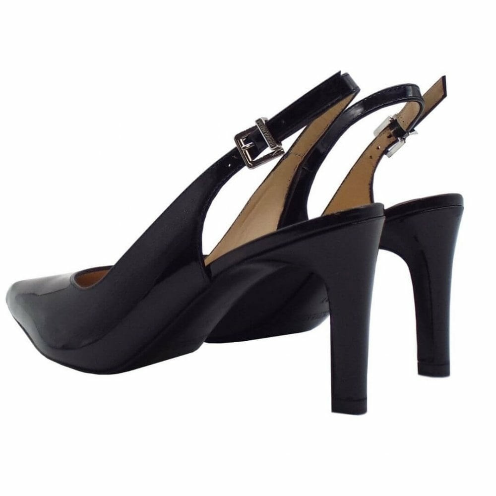 Peter Kaiser Thyra-pe Dressy Breda Fit Slingback Sandaler Dam Marinblå | 64135FSKR