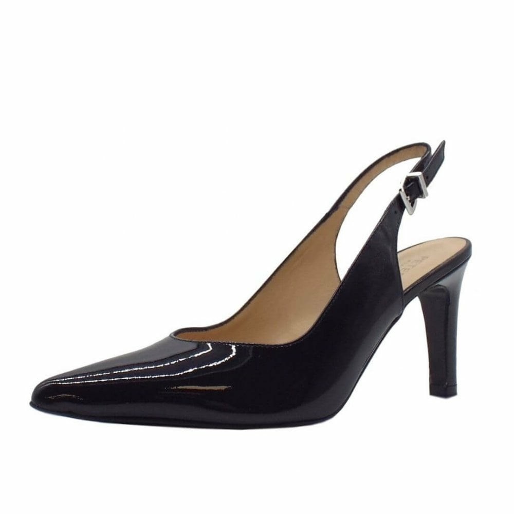 Peter Kaiser Thyra-pe Dressy Breda Fit Slingback Sandaler Dam Marinblå | 64135FSKR