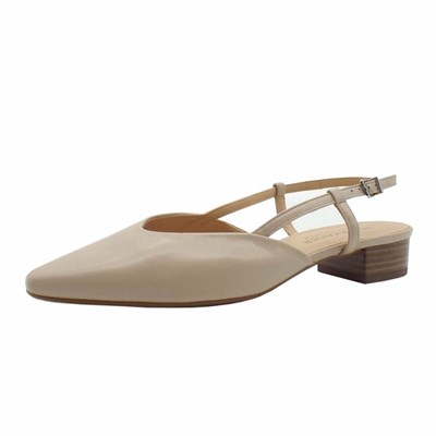 Peter Kaiser Aina-ex Dressy Low Heel Läder Sandaler Dam Bruna | 63974OZXI