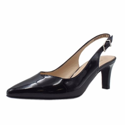 Peter Kaiser Medana-a P Kaiser Slingback Back Sandaler Dam Svarta | 01854OMYL