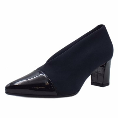 Peter Kaiser Noemita 60mm Shoe Pumps Dam Marinblå | 45810JBRC