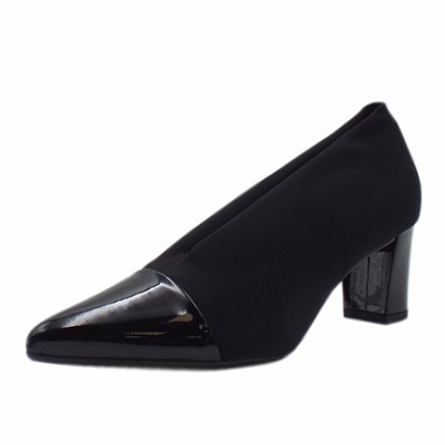 Peter Kaiser Noemita 67 489 693 High Cut Stretch Pumps Dam Svarta | 68753UMWS