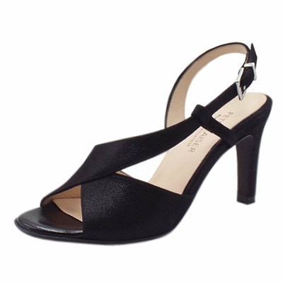 Peter Kaiser Oprah 75mm Klänning Sandals Pumps Dam Svarta | 78154PRLH